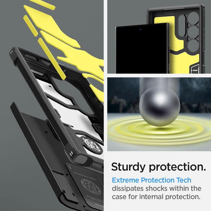 Actual product image Spigen Tough Armor (Samsung Galaxy S24 Ultra)