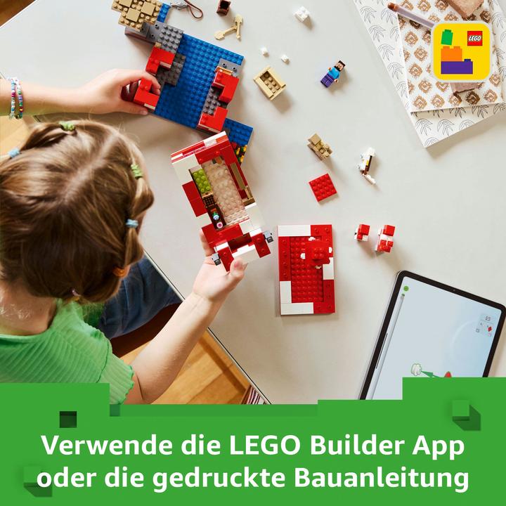 Produktbild LEGO Das Pilzkuh-Haus (21270, LEGO Minecraft)