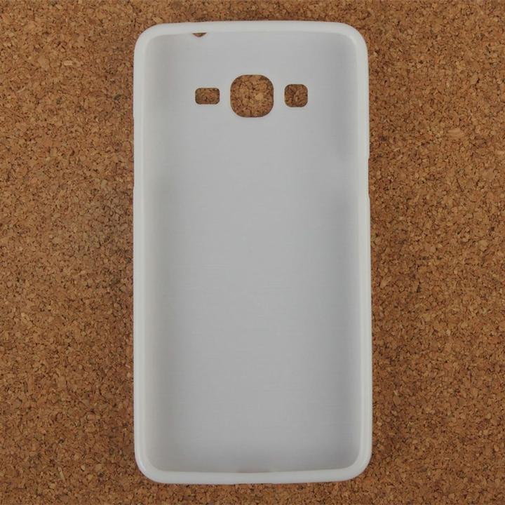 Actual product image König Design Protective cover TPU Case for mobile Samsung Galaxy Grand Prime SM G530H White (Samsung Galaxy Grand Prime)