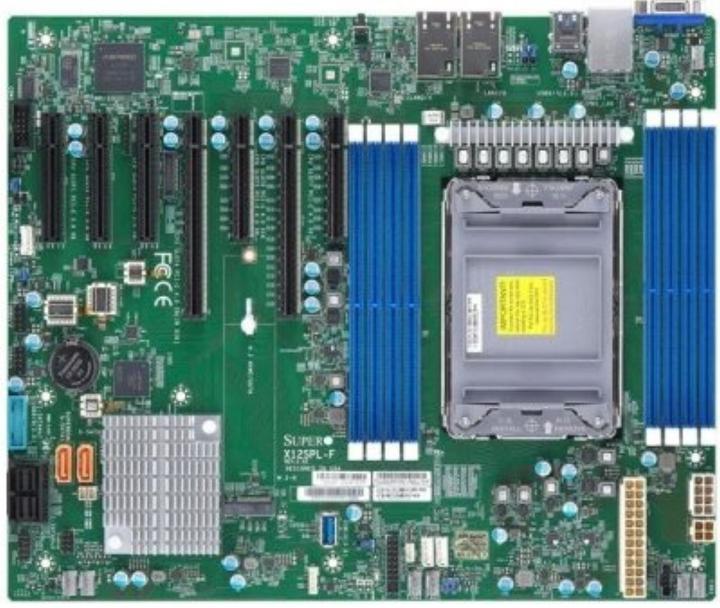 Actual product image Supermicro X12SPL-F (LGA 4189, Intel C621, ATX)