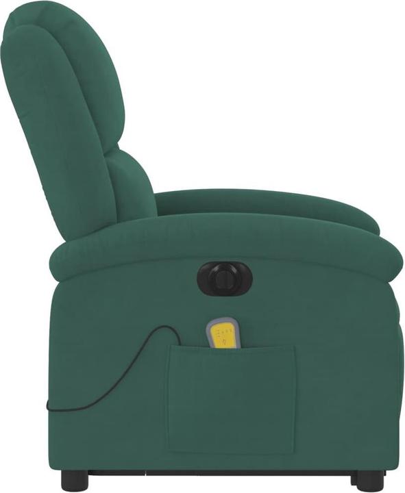 Image du produit VidaXL Fauteuil de massage releveur électrique Velours