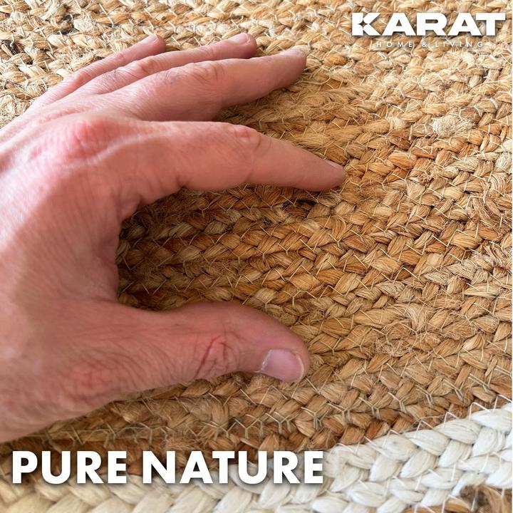 Immagine prodotto Karat Jute-Teppich (120 x 120 cm)