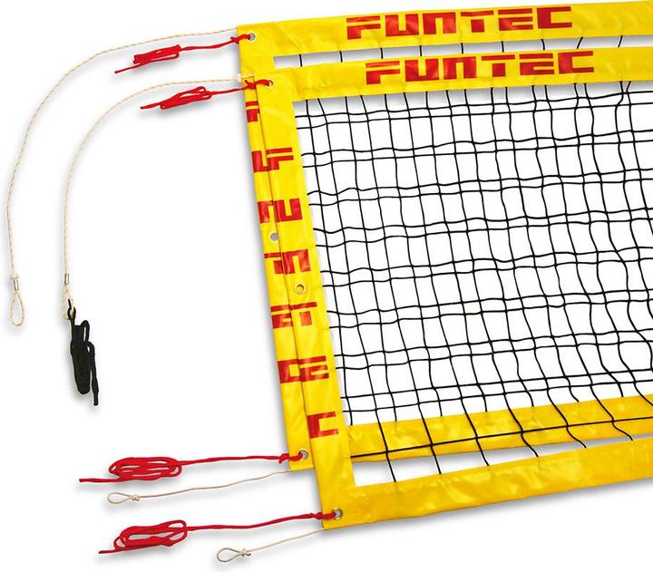 Actual product image Funtec Pro Beach Net 9.5 M, For Permanent Beach Volleyball Net Installations