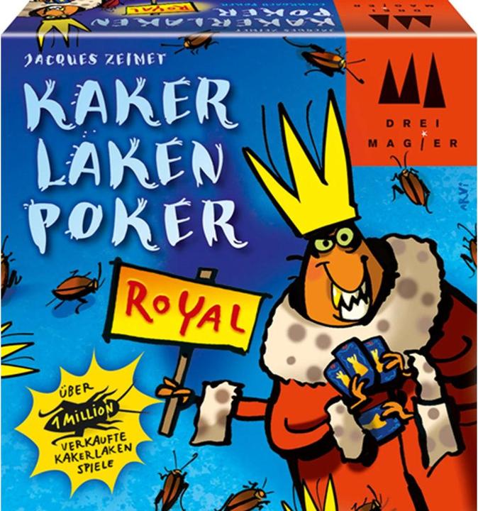 Actual product image Drei Magier Spiele Cockroach Poker Royal (German, French, Italian)