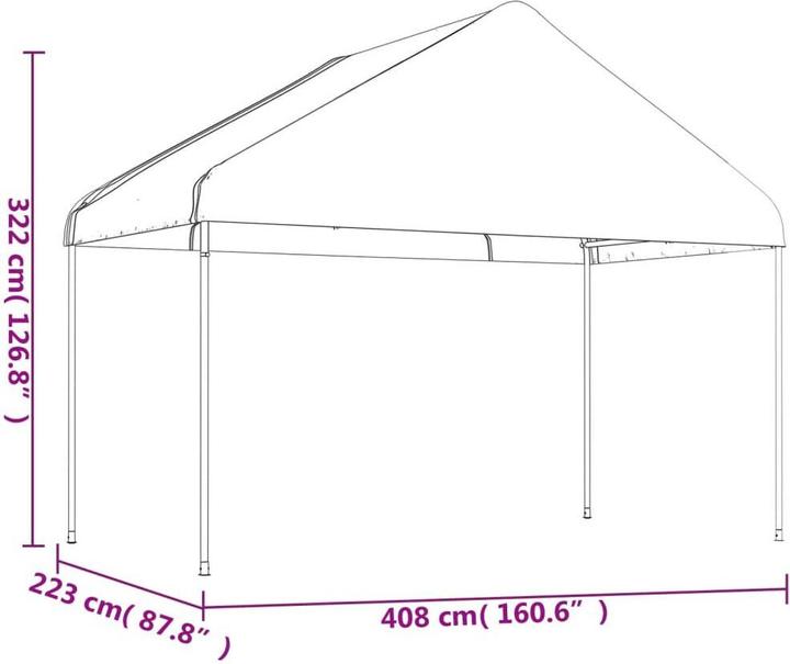 Produktbild VidaXL Otto (892 cm, 408 cm)
