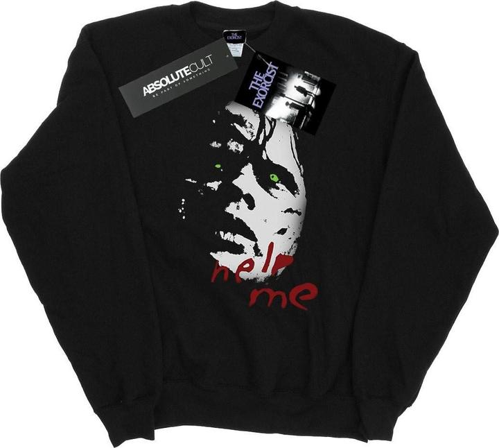 Actual product image The Exorcist Mens Help Me Sweatshirt (L)