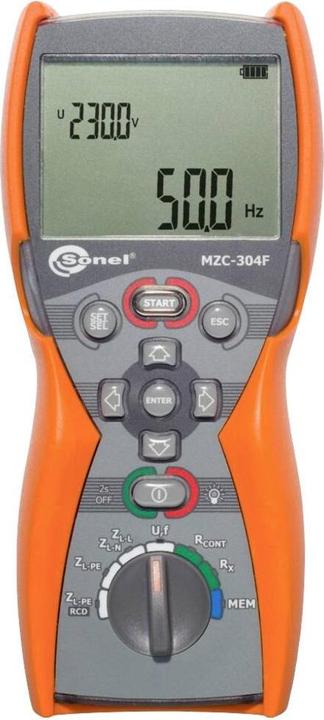 Actual product image Sonel MZC-304 F Installation tester (CAT IV 300V, CAT III 600V)