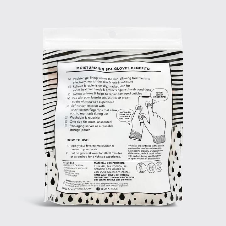 Actual product image Kitsch Feuchtigkeitsspendende Spa Handschuhe