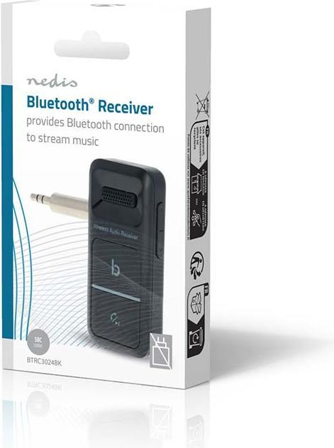 Produktbild Nedis Bluetooth-Empfänger | Anschlüsse – Ausgang: USB-C™ Buchse / 3.5 mm | AAC / SBC | Automatische (Empfänger)