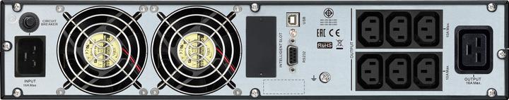 Immagine prodotto APC SRV3KRIRK, Doppia conversione (online), 3 kVA, 2400 W, Sinusoidale, 160 V, 280 V (3 VA, 2400 W, Doppio convertitore online UPS)