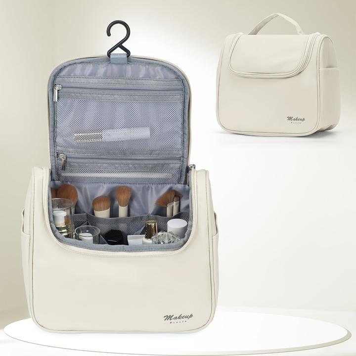 Only-Bags.Store Casual Style grosse Kapazität Kosmetikkoffer, Nylon Kulturtasche mit mehreren Taschen, langlebig (9.80 l)