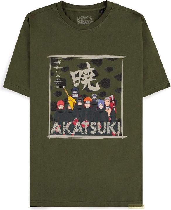 Difuzed Naruto Shippuden T-Shirt Akatsuki Clan Grösse L (L)