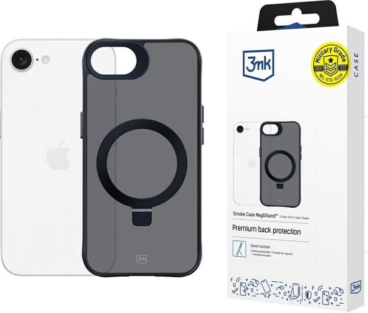 Immagine prodotto 3MK Apple iPhone 16E - Smoke Case Mag&Stand (Apple iPhone 16e)