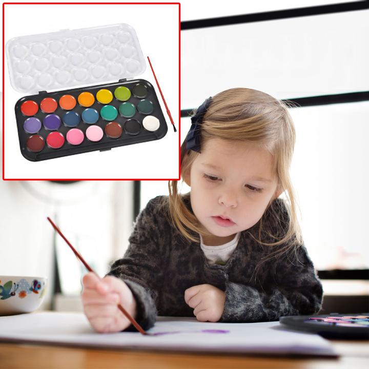 Immagine prodotto Seurat Colori ad acquerello, tavolozza con 21 colori e pennelli (Multicolore)