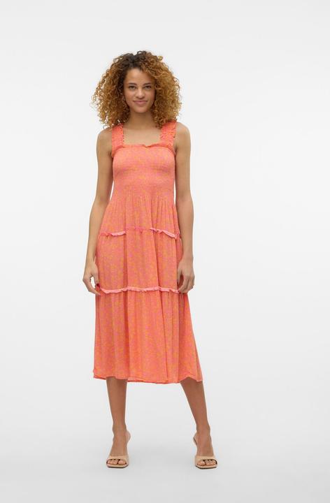 Actual product image Vero Moda Vmmenny Sl Smock Calf Dress Wvn Ga Dress (M)