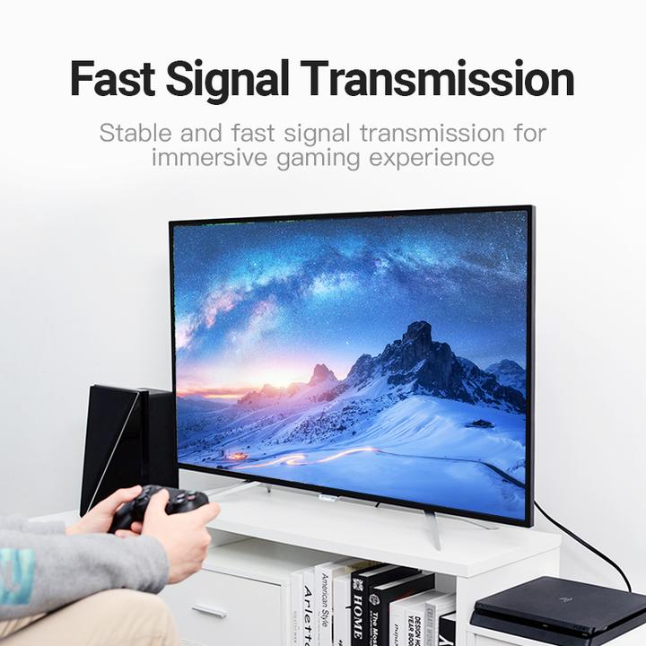 Image du produit Vention Câble HDMI forfaitaire 5m VAA-B02-L500 (Noir) (5 m, HDMI)