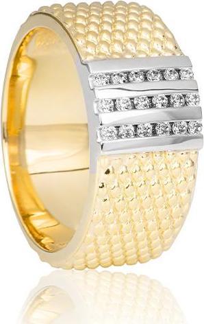 Produktbild Breuning RING - BRILL. 0,18 Ct. H/si (53, 750/18 K Gold)