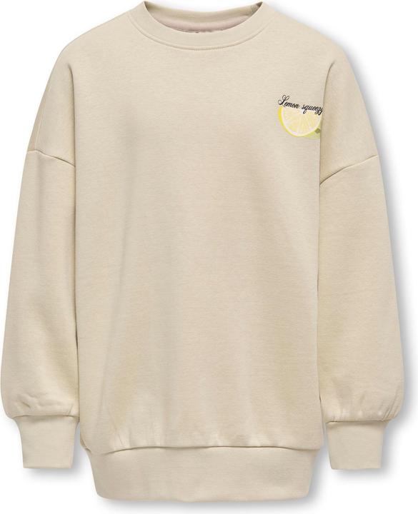 Only Locker geschnitten Rundhals Junior Tief angesetzte Schulter Sweatshirt Sweatshirt
