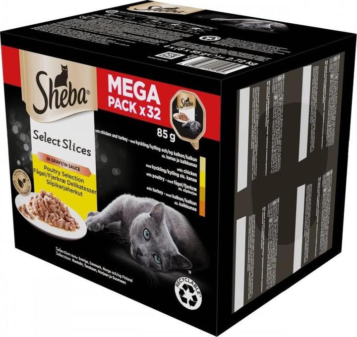 Produktbild Sheba Selection In Sauce Mp (Senior, 32 Stk., 2720 g)