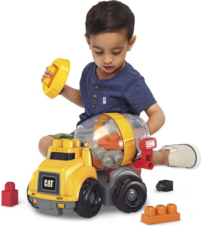Actual product image Mega Bloks CAT Cement Mixer