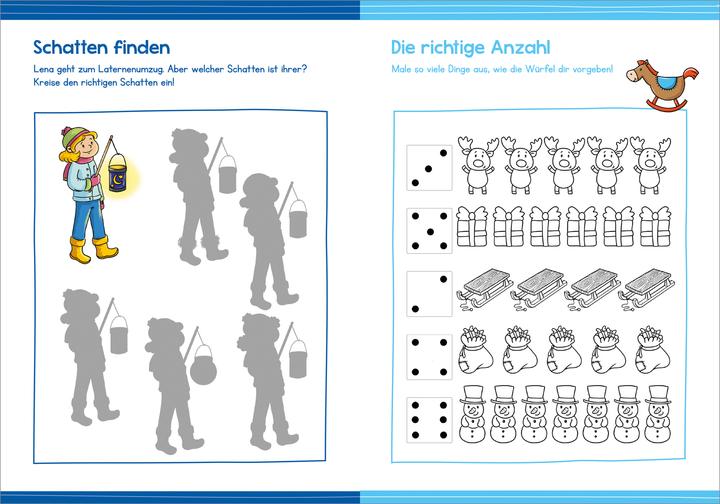 Produktbild Tessloff Malen und Rätseln für Kindergartenkinder. Jahreszeiten. Suchen, Zählen, Zuordnen, Verbinden für