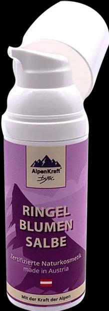 AlpenKraft Unguento alla calendula (Crema corpo, 50 ml)