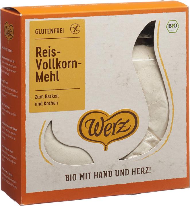 Image du produit Werz Farine de riz biologique sans gluten (1000 g)