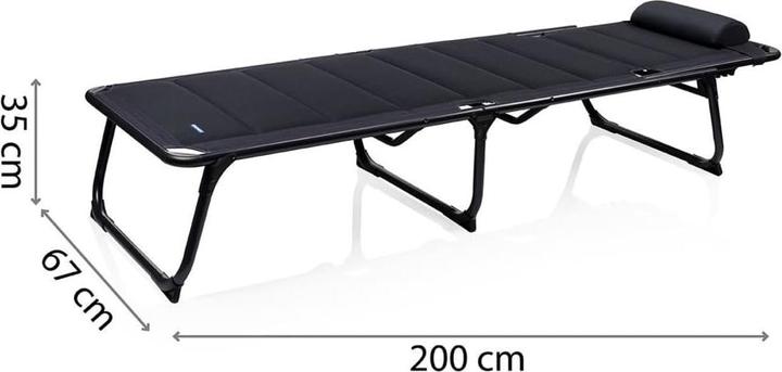 Image du produit Campart Chaise longue de camping