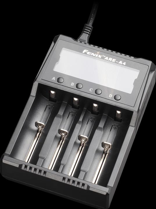 Fenix Charger ARE-A4 (1 pcs., 14500, 16340, 18650, 26650, AA, AAA, Battery + charger)