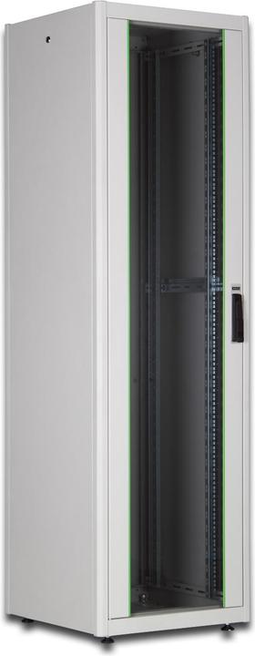 Assmann DIGITUS 22HE 19zoll freistehender Netzwerkschrank 1125x600x600 mm Farbe Grau RAL 7035 (22 HE, 19 Zoll Rack)