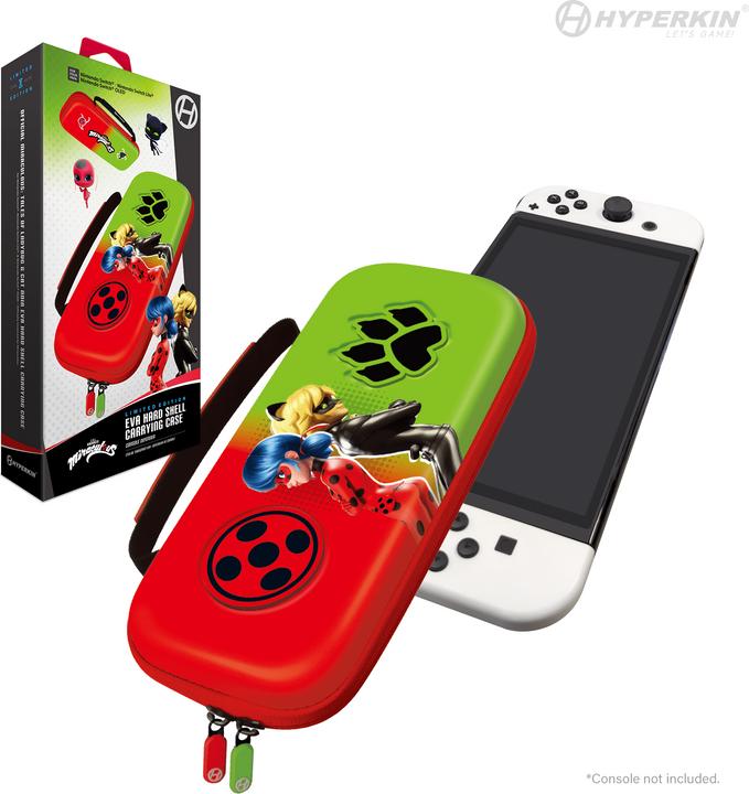 Image du produit Hyperkin Étui de transport rigide officiel Miraculous - Switch/Lite/Oled (Bug & Cat) (Switch)
