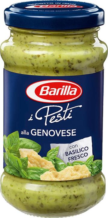 Actual product image Barilla Pesto Sauce Genovese with fresh Basil (190 g)