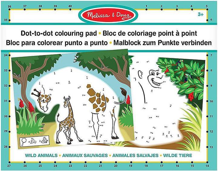 Produktbild Melissa & Doug Punkt zu Punkt - WildeTiere