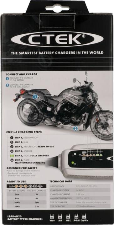 Produktbild Ctek XS 0.8 (12V, 0.80 A)