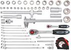 Immagine prodotto JET Tools Bauletto utensili alluminio 1/4" + 1/2"