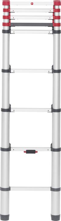 Actual product image Hailo FlexLine, aluminium safety telescopic ladder, 9 rungs (Single ladder, 264 cm)