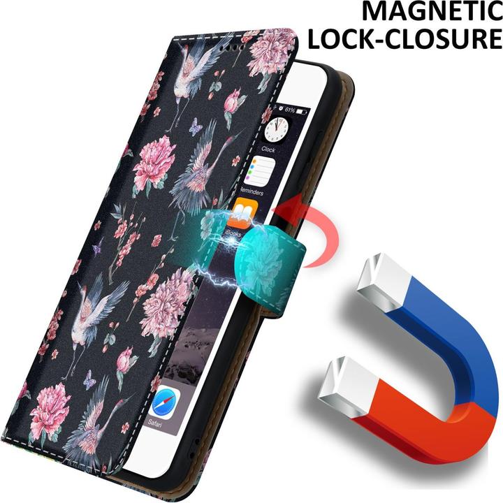 Produktbild Cadorabo Book Hülle mit Print (Apple iPhone 6 Plus)