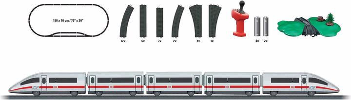 Productafbeelding Märklin H0 mijn wereld - Startset ICE 3 (H0-maatstaf)