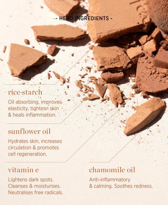 Immagine prodotto Ere Perez Polvere di riso, fard e bronzer "Roma (Bronzo)