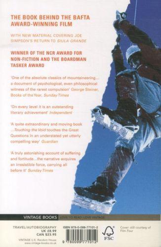 Produktbild Touching the Void (Englisch, Joe Simpson, 1998)