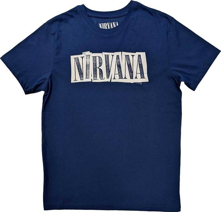 Immagine prodotto Nirvana Maglietta unisex per adulti con il logo della scatola (L)