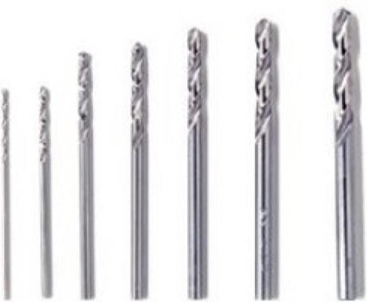 Dremel Präzisions-Bohrersatz Ø 0,8 / 1,2 / 1,6 / 2,0 / 2,4 / 2,8 / 3,2 mm (7 Stück) (0.8, 1.60, 2.0, 1.2 mm, 2.4 mm, 2.8 mm, 3.2 mm)