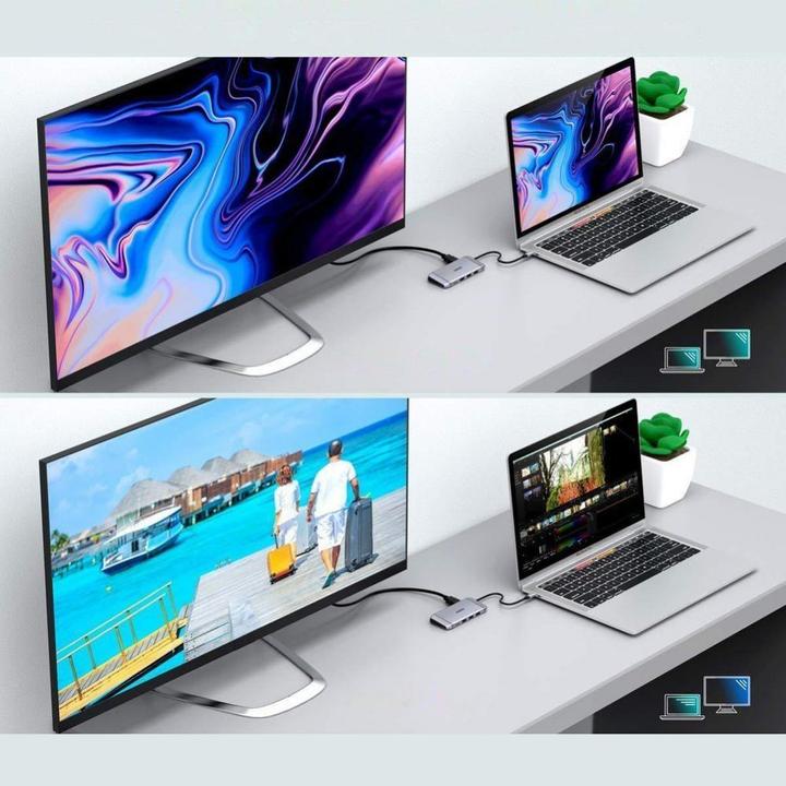 Actual product image Choetech HUB-M15 (USB-C, 9 Ports)