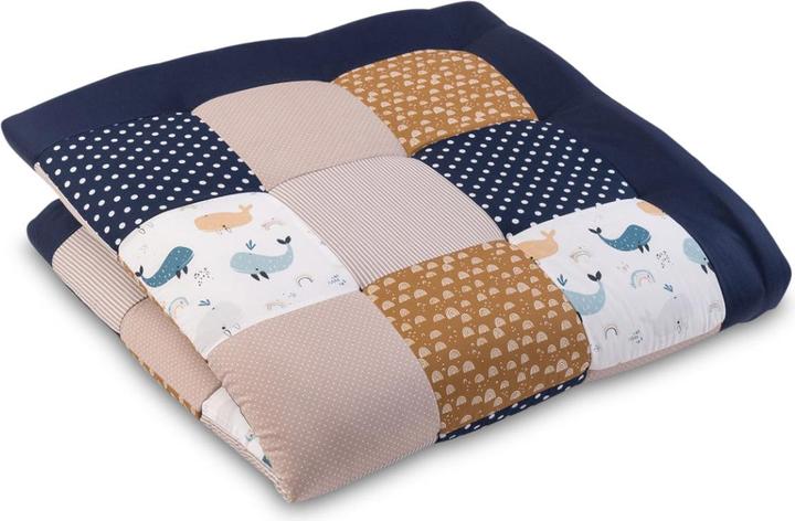 Bleu foncé, Beige