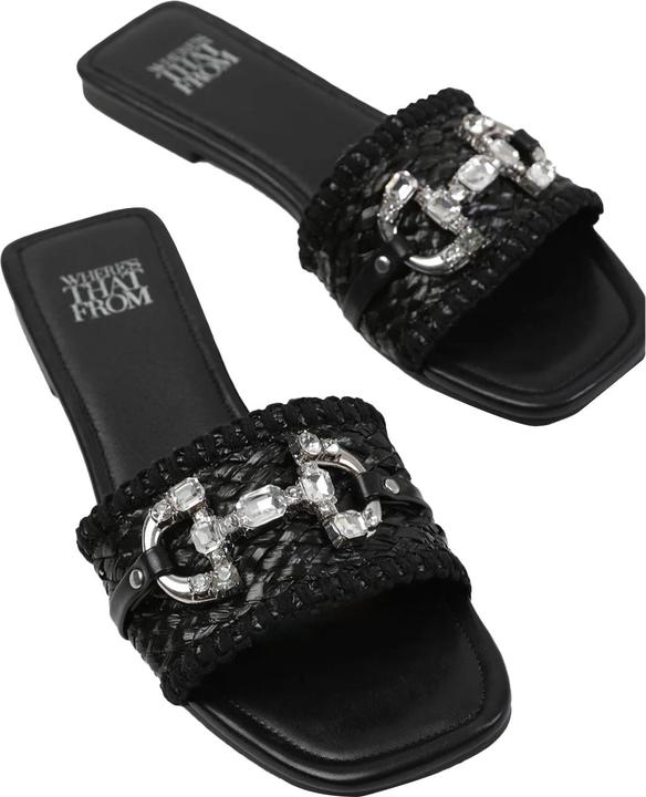 Where's That From Sandalen Align Mit Strass besetzt