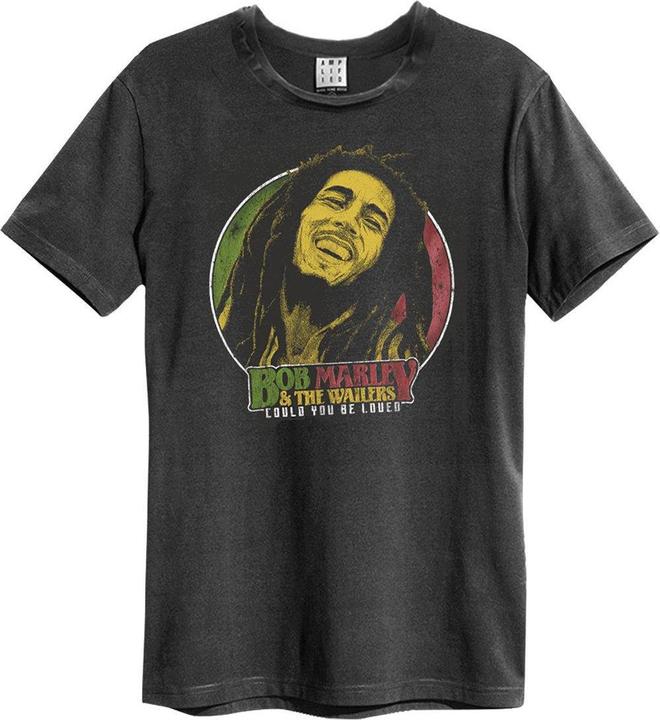 Actual product image Amplified Unisex Adult Will You Be Loved Bob Marley T-Shirt (XL)