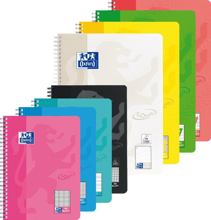 Immagine prodotto Oxford Blocco note College Touch (A4+, Righe, Copertina rigida)