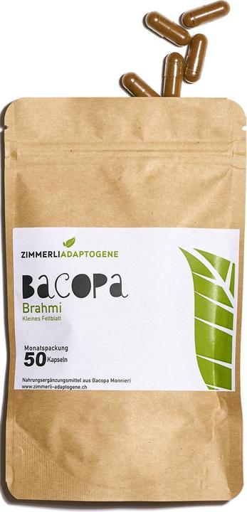 Zimmerli Adaptogene Bacopa Brahmi Kapseln (BIO) 50 Kapseln (1 Stück, Kapseln, 25 g)