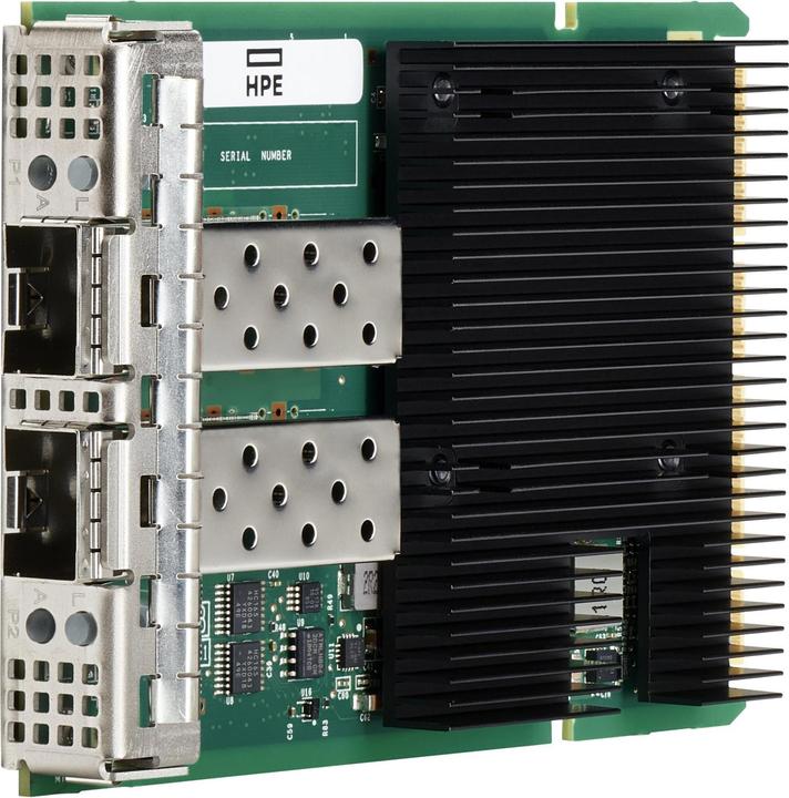 Immagine prodotto HPE Porto dell'adattatore X710-DA2 2 di Ethernet di E, SFP + OCP3 di Intel (Mini PCI Express)