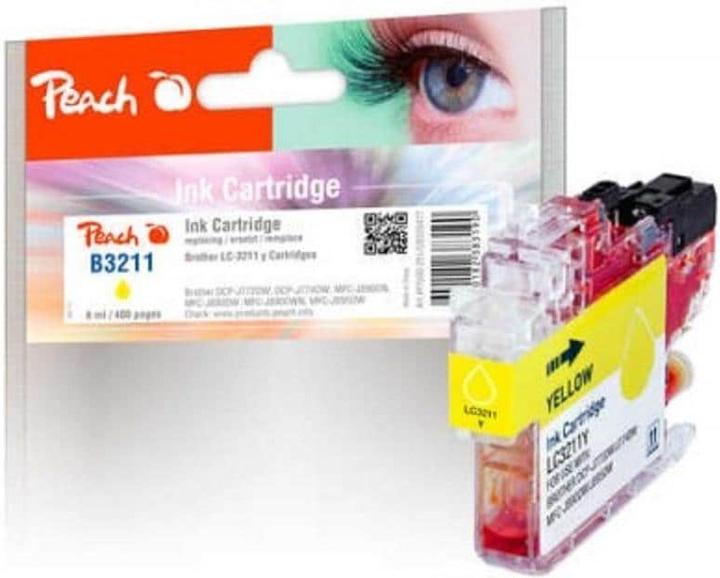 Produktbild Peach Tinte Brother LC-3211 Yellow (Y)